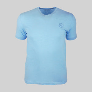 Tee-shirt manches courtes bleu ciel A223TC05-BL1-S#48906 - Blacks Legend
