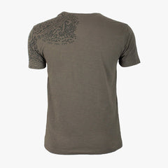 Tee-shirt manches courtes kaki A223TC01-VE7-S#48728 - Blacks Legend