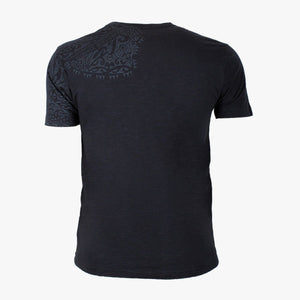 Tee-shirt manches courtes marine A223TC01-BL6-S#48712 - Blacks Legend
