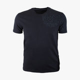 Tee-shirt manches courtes marine A223TC01-BL6-S#48712 - Blacks Legend